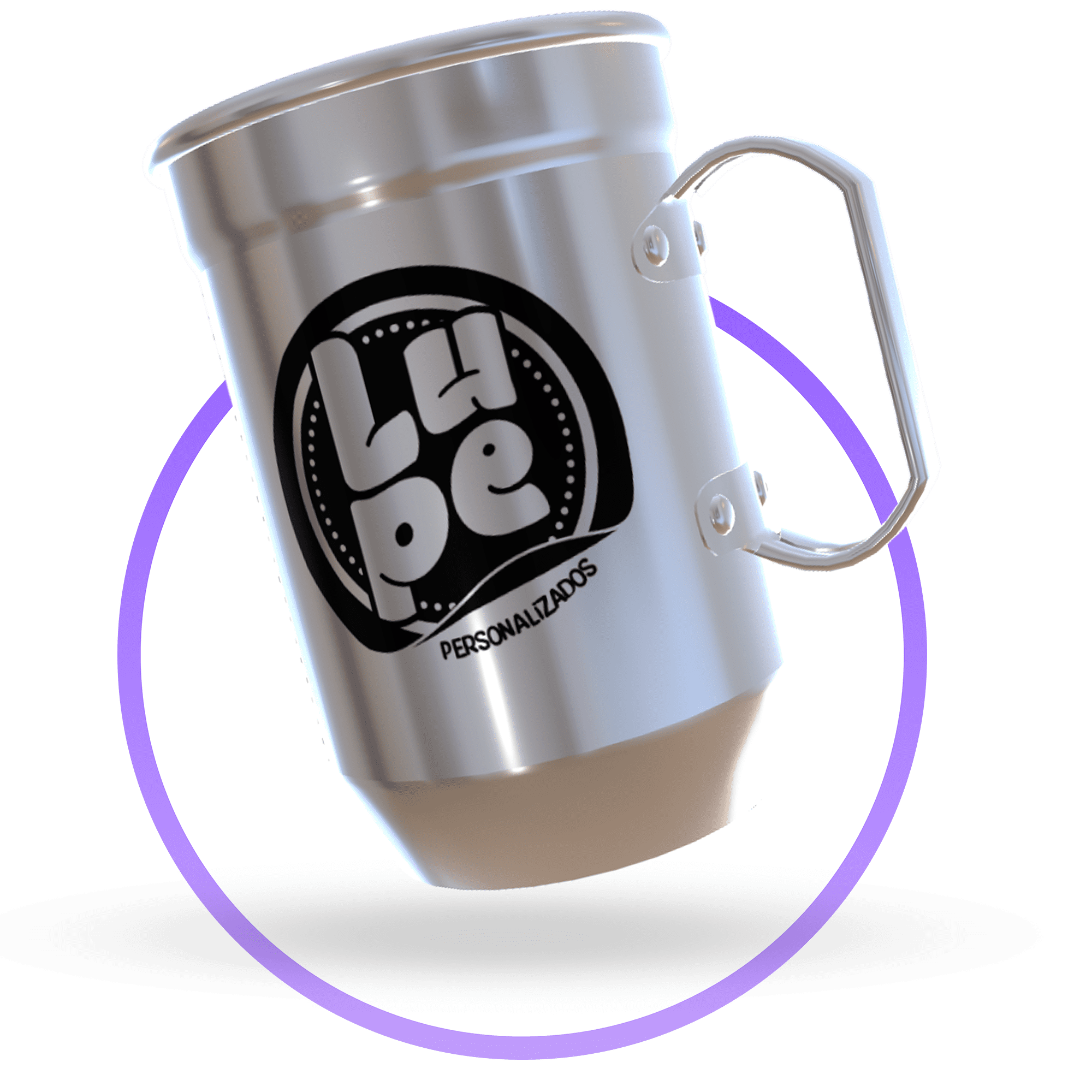 Caneca Metalizada