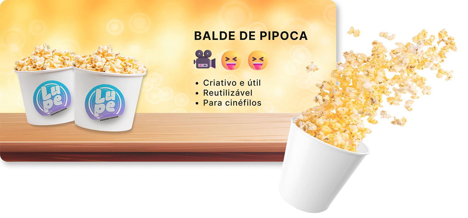 Balde Pipoca
